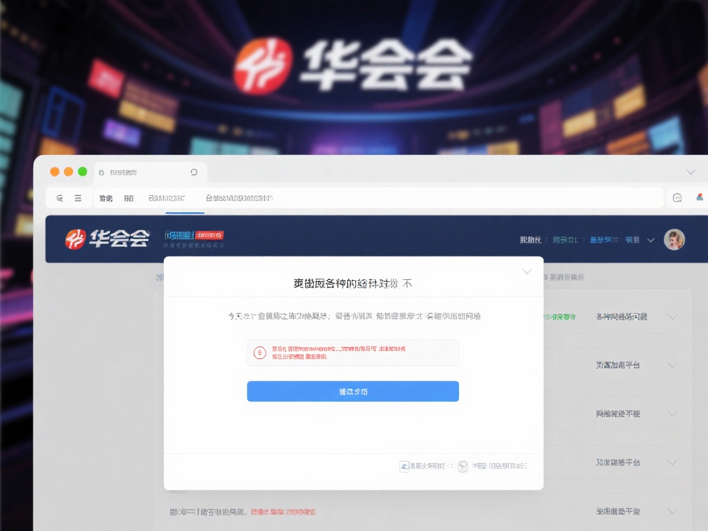 华体会网络错误 (华体会网络错误问题解决方法与常见原因分析) 在日常使用互联网的过程中,很多人可能会遇到各种网络